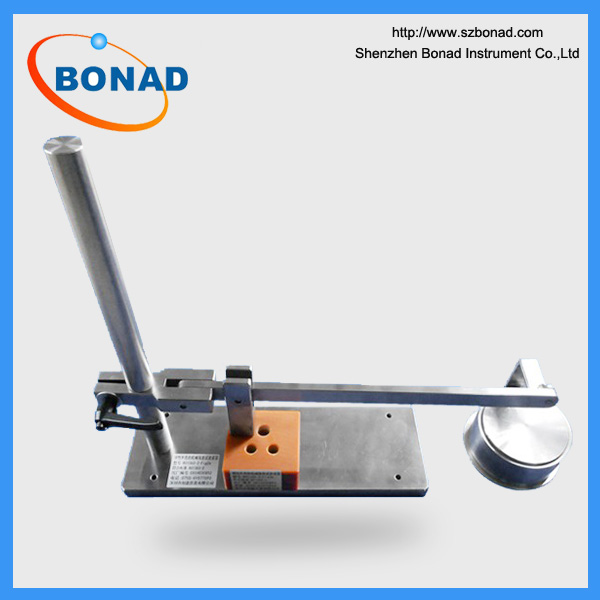 BS1363 figure2a/2b  Apparatus for mechanical strength test on resilient covers