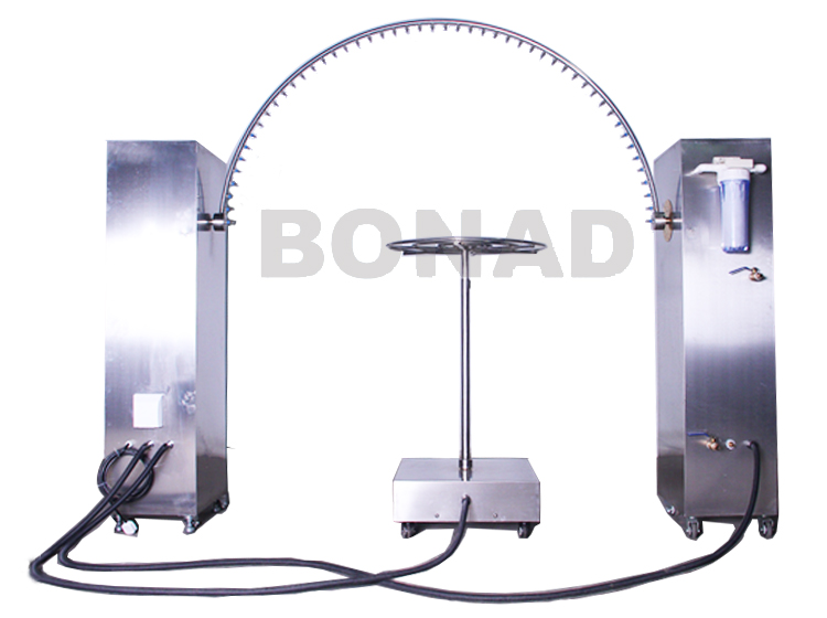 IPX3/4 Oscillating Tubes Rain Test Equipment